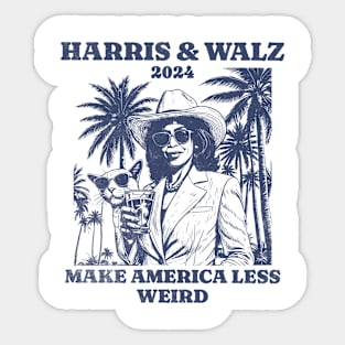 Harris Walz 2024 Sticker